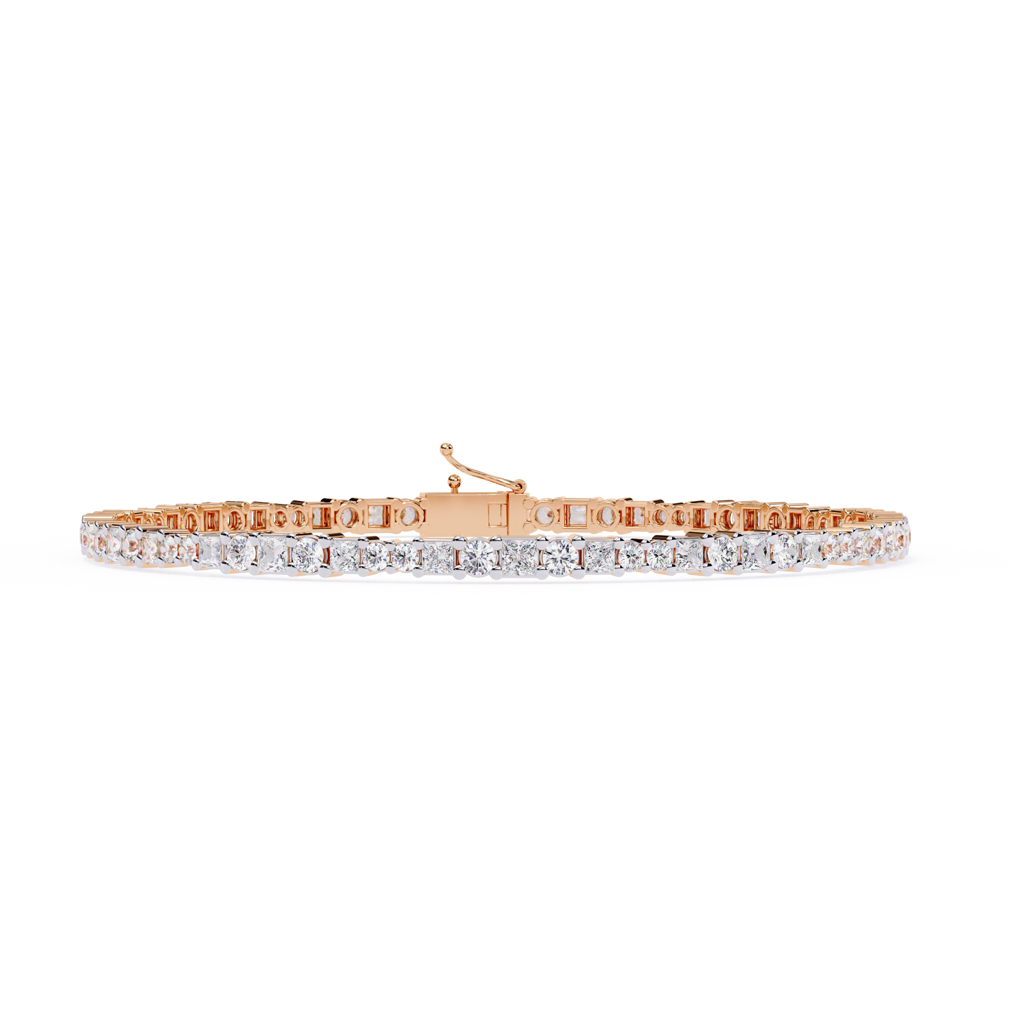 Solitairekart 2.05ct Lab Grown  Diamond Tennis Bracelet